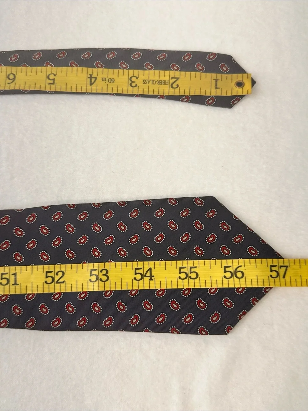 Bert Pulitzer Silk Men's Tie Blue Multicolo her Geometric Vintage Classic Office